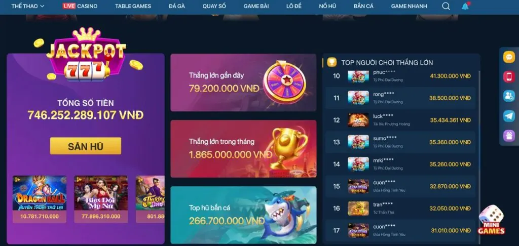 Hoàn trả hàng ngày lovebet casino